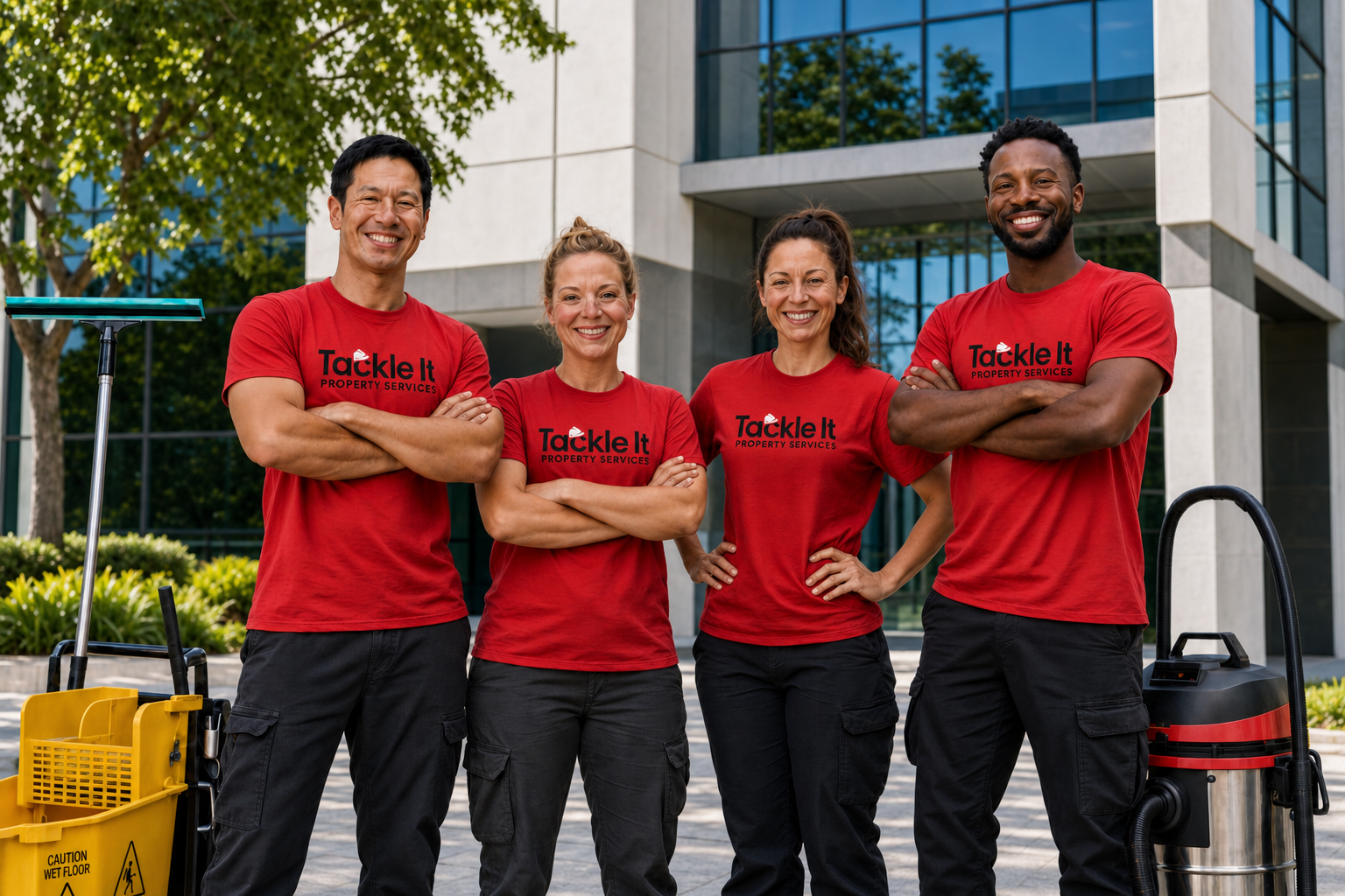 Tackle It Property Services team
