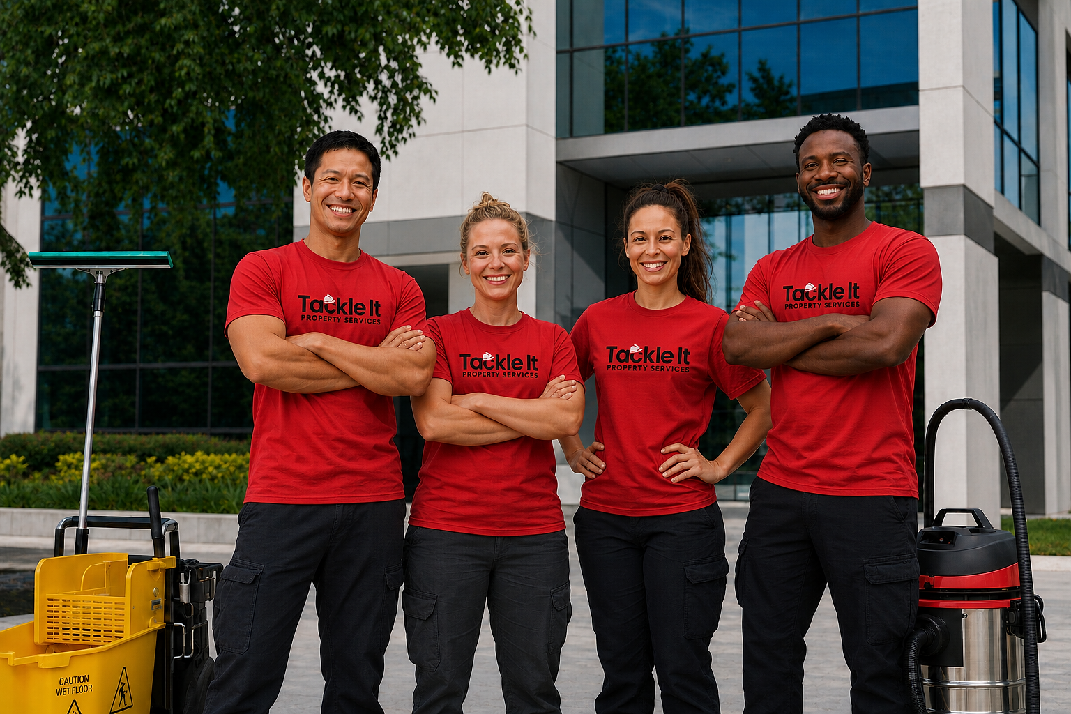 Tackle It Property Services team
