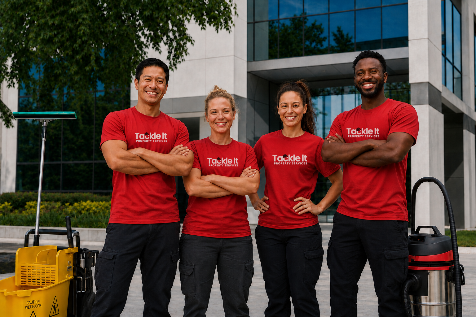 Tackle It Property Services team