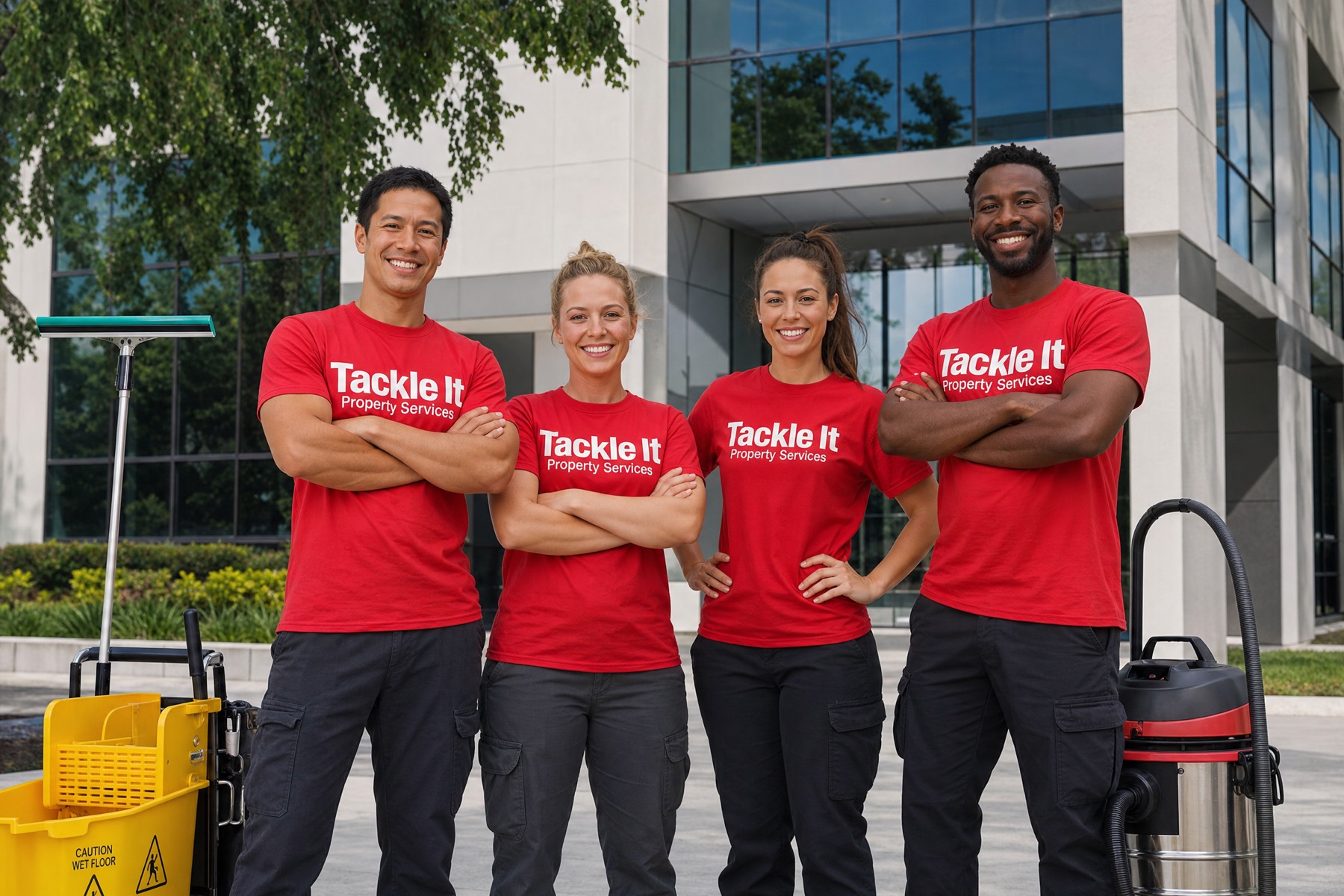 Tackle It Property Services team